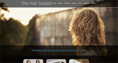 Desktop Screenshot of hairstationelkridge.com